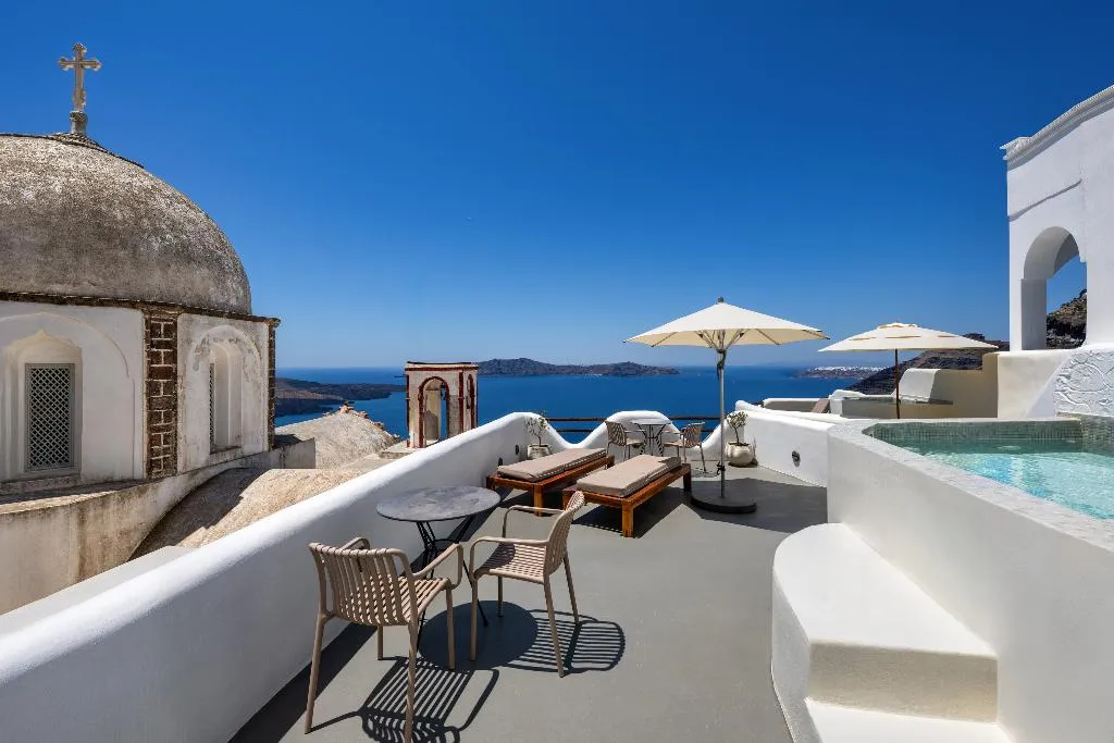 SUITE WITH JACUZZI Room, Athina Luxury Suites, Santorini