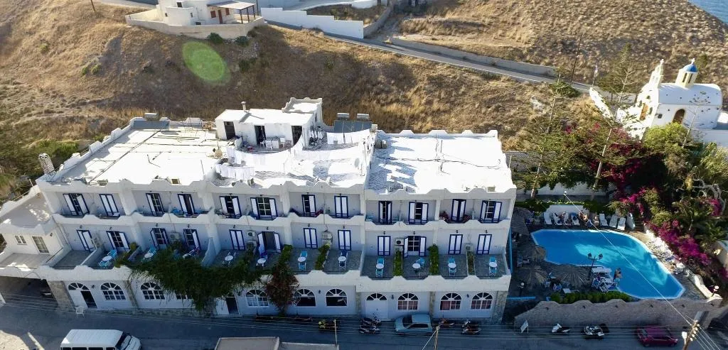General view, Porto Castello, Santorini