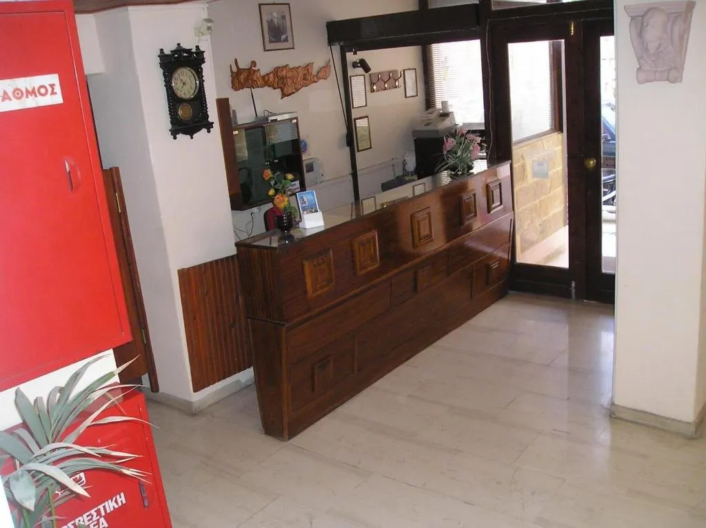 Lobby, Tina Economy Hotel, Crete