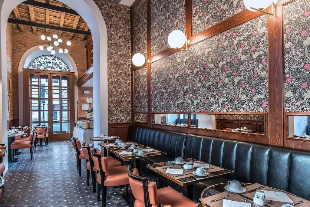 Restaurant, Damaso Hotel, Rome