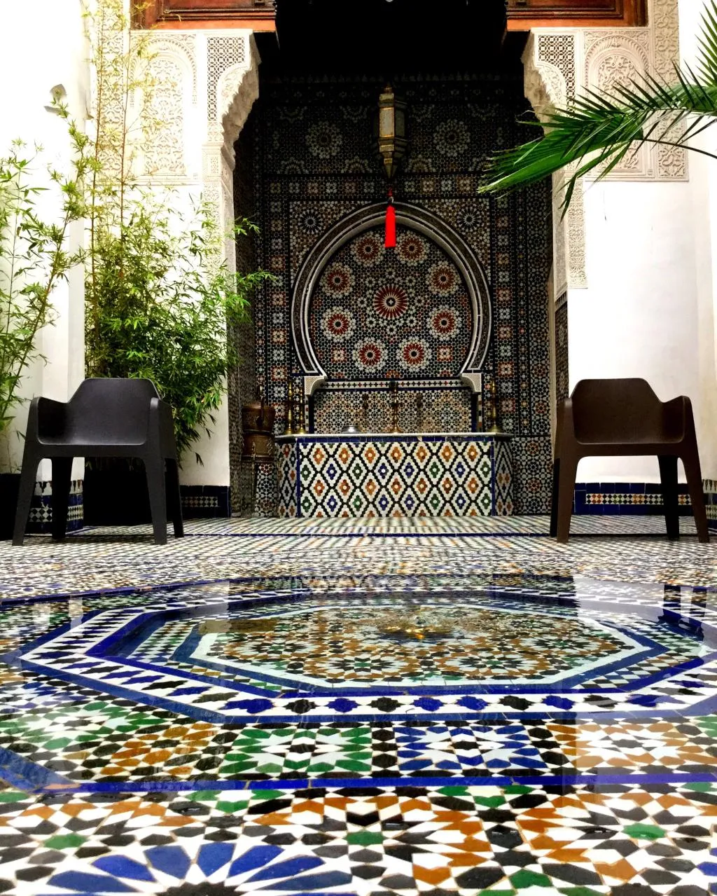 General view, Dar 7 Louyat, Fez