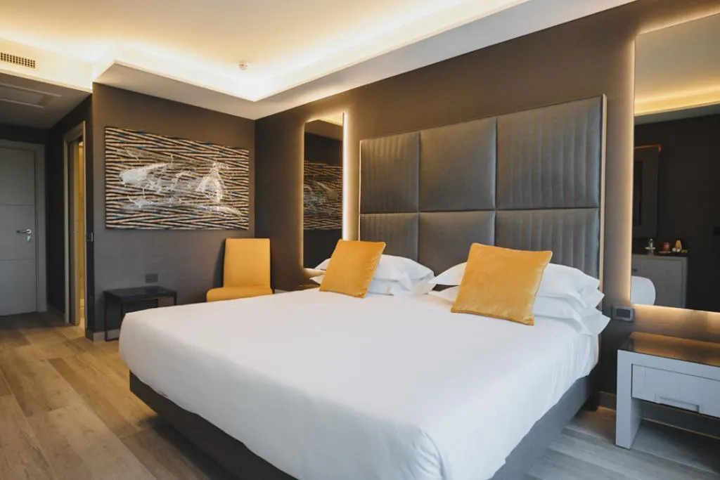 DOUBLE DELUXE SIDE SEA VIEW Room, Resort Tre Fontane, Naples