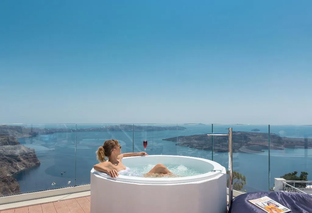 SUITE DELUXE Room, Mythical Blue Luxury Suites, Santorini