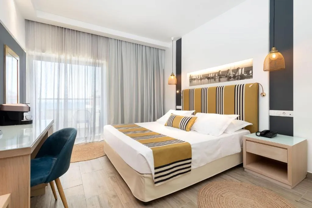 DOUBLE SEA VIEW WITH BALCONY Room, Mercure Rhodes Alexia Hotel & Spa, Rhodes