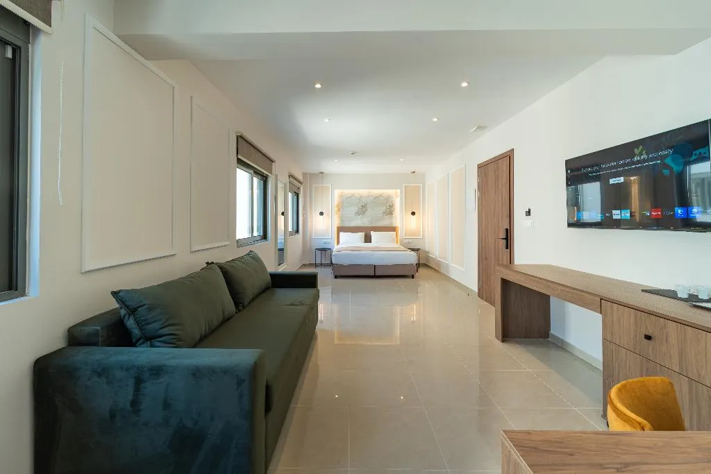 JUNIOR SUITE TWO BEDS Room, Philia Center Suites, Rhodes
