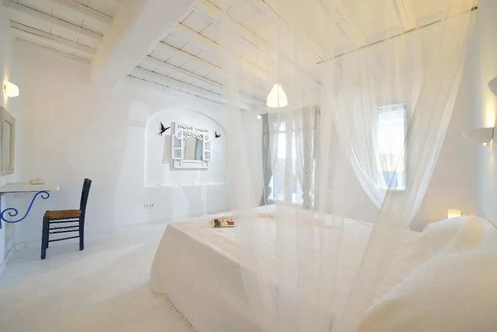 VILLA THREE BEDROOMS WITH PRIVATE POOL Room, Aiolos Villa Mykonos, Mykonos