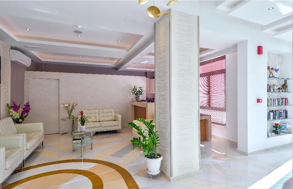 Lobby, Leonidas Hotel & Apartments, Crete