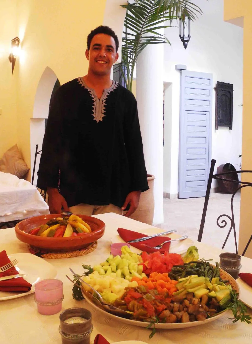 Restaurant, Riad Linda, Marrakech
