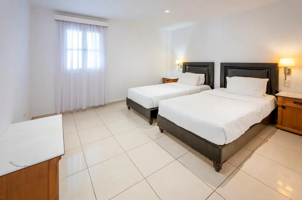 DOUBLE GARDEN VIEW Room, SMY Mediterranean White, Athens