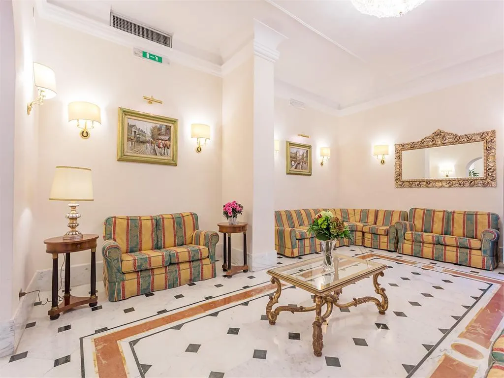 Lobby, Raeli Hotel Lux, Rome