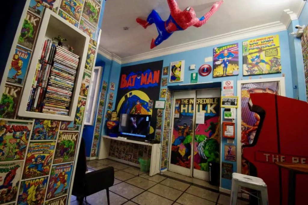 General view, Comics Guesthouse, Rome