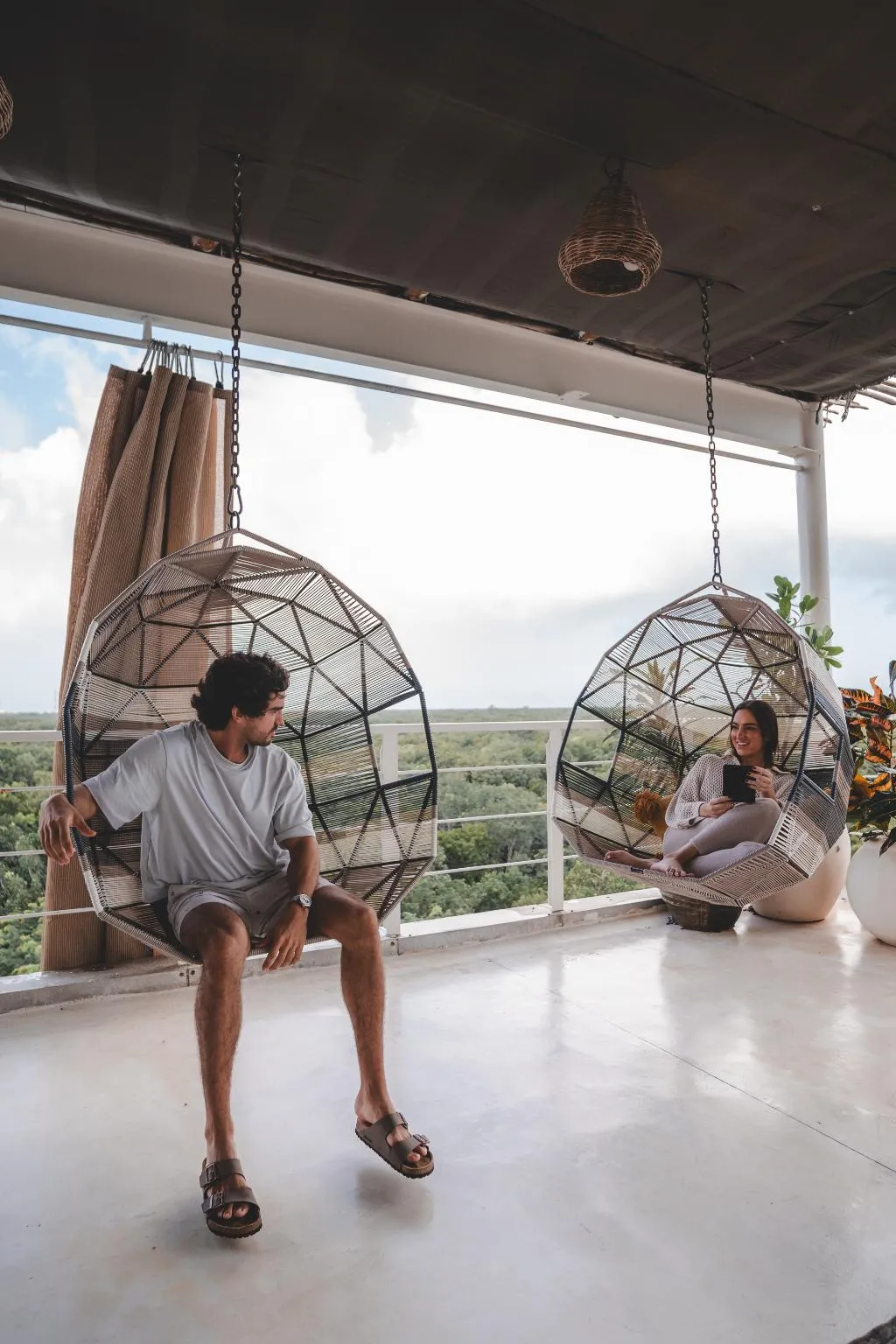 Terrace, Siente Tulum Hotel & Cenote Club, Cancun Area