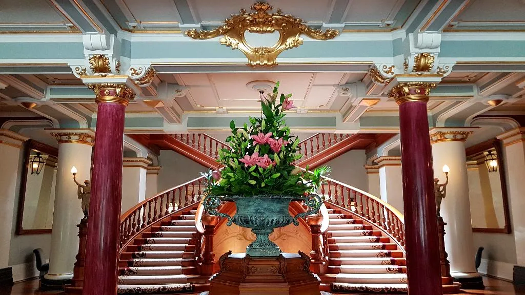 Lobby, Vidago Palace, Porto