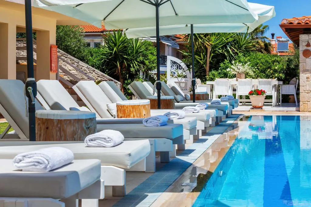 Pool, Hesperides Hotel, Halkidiki
