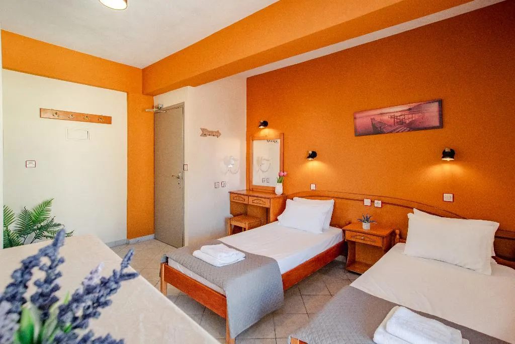 TRIPLE BASIC Room, Solena Studios Kavos, Corfu