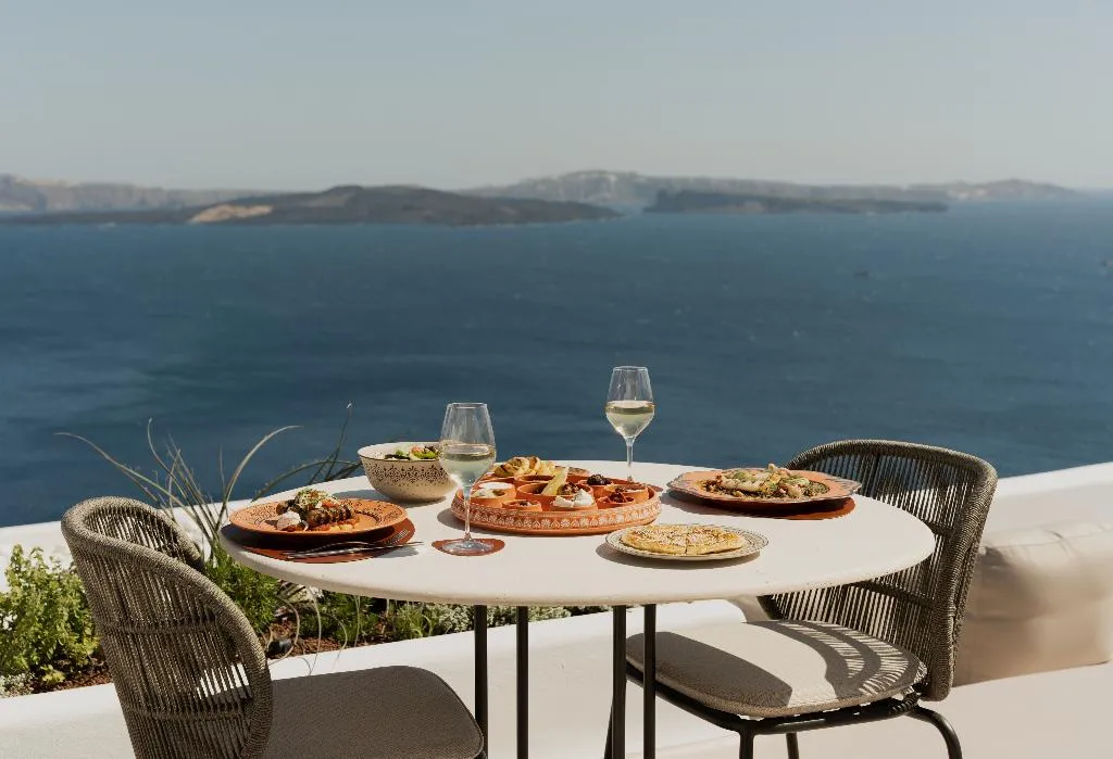 Restaurant, Canaves Ena, Santorini