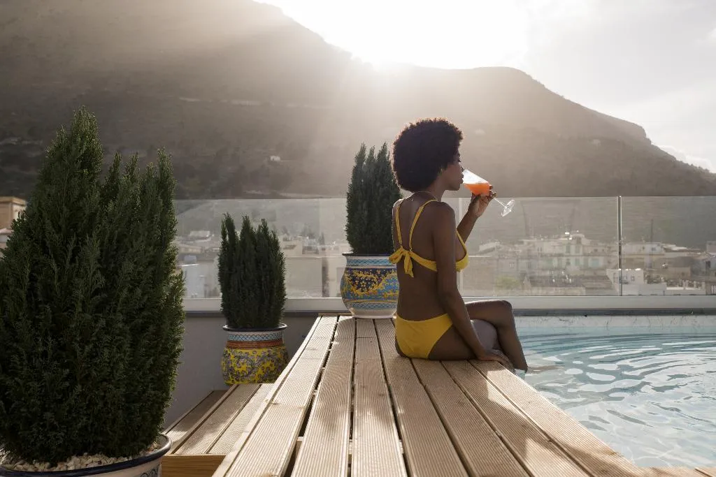 Pool, Luxmari Hotel and Spa, Palermo