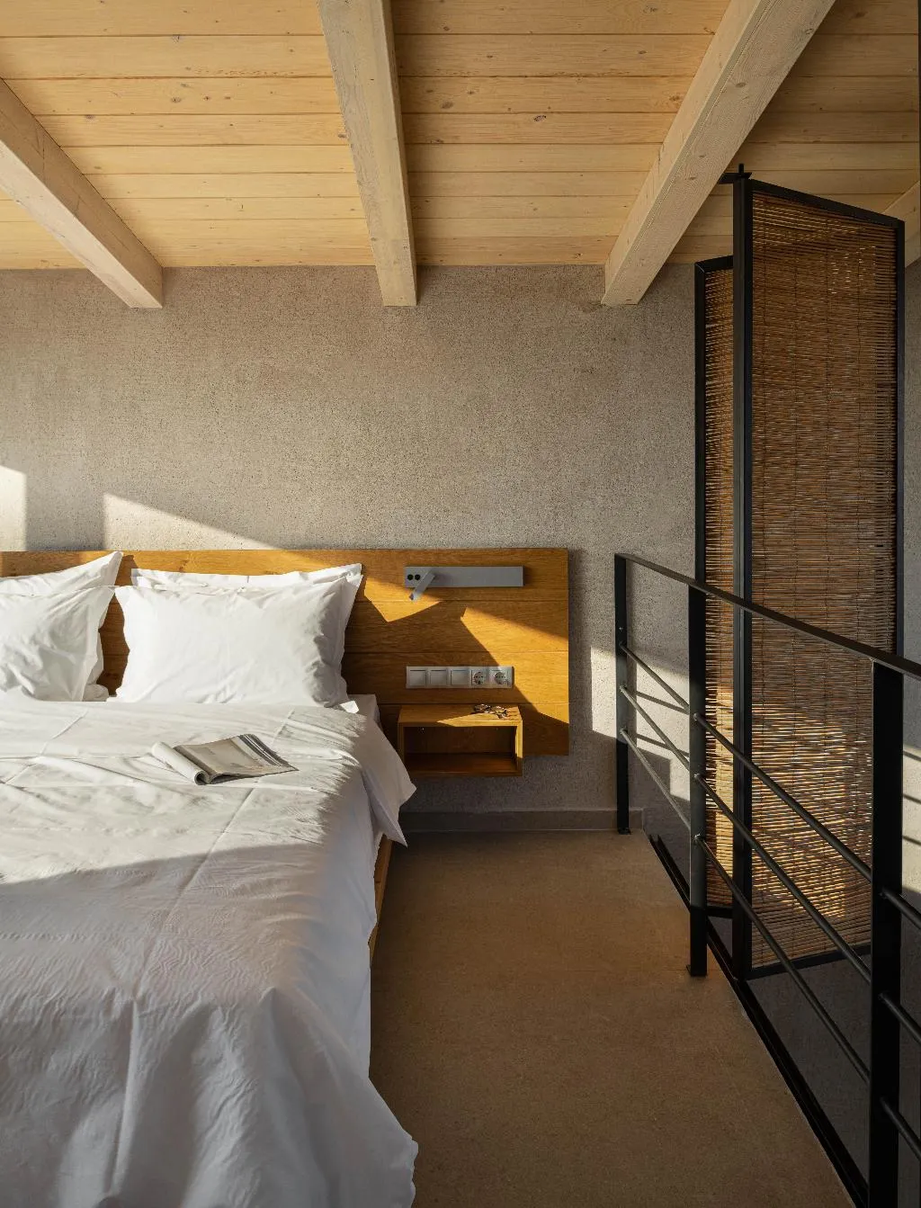 VILLA QUEEN SIZE BED Room, Etheres, Halkidiki