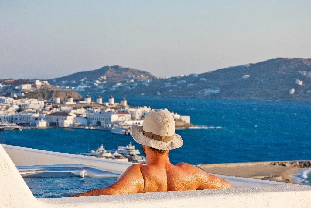 SUITE WITH JACUZZI Room, Kouros Hotel & Suites, Mykonos