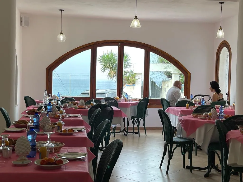 Restaurant, Hotel Miramare Garzia, Palermo