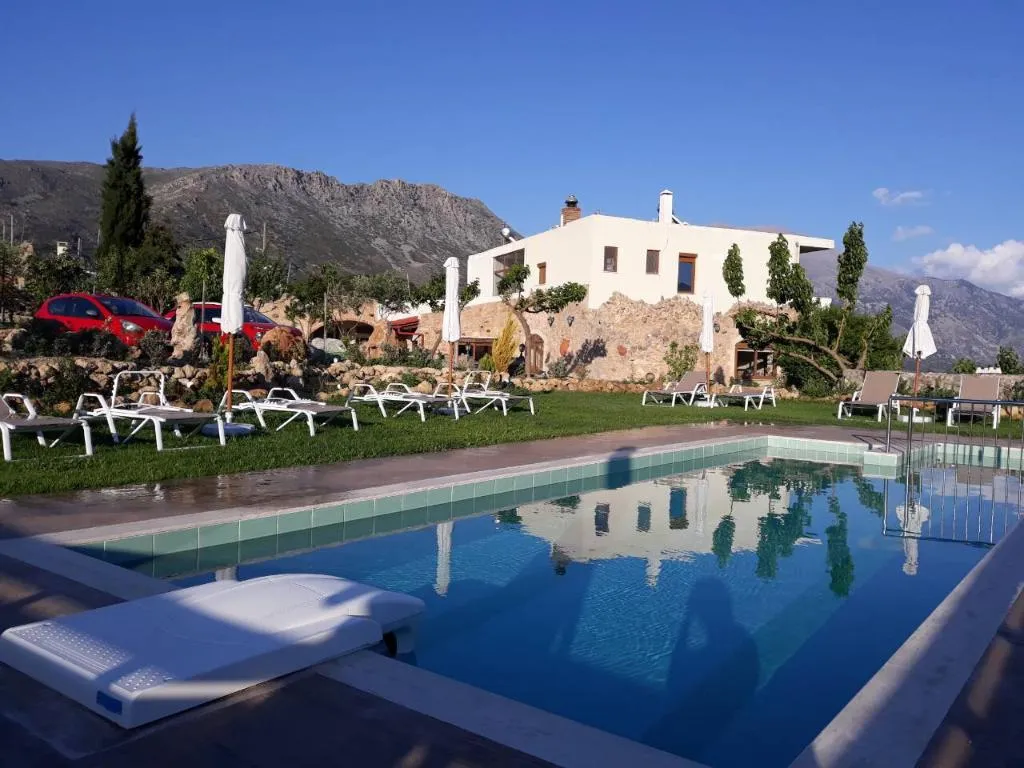 Pool, Aravanes Mountain Resort & Eco Cuisine, Crete