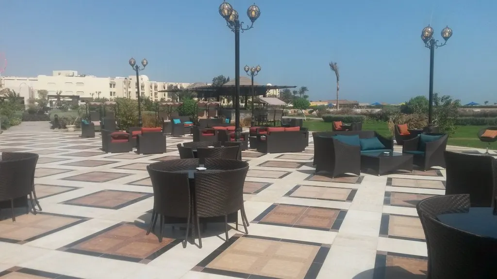 Terrace, Gravity Hotel Aqua Park Hurghada, Red Sea Riviera