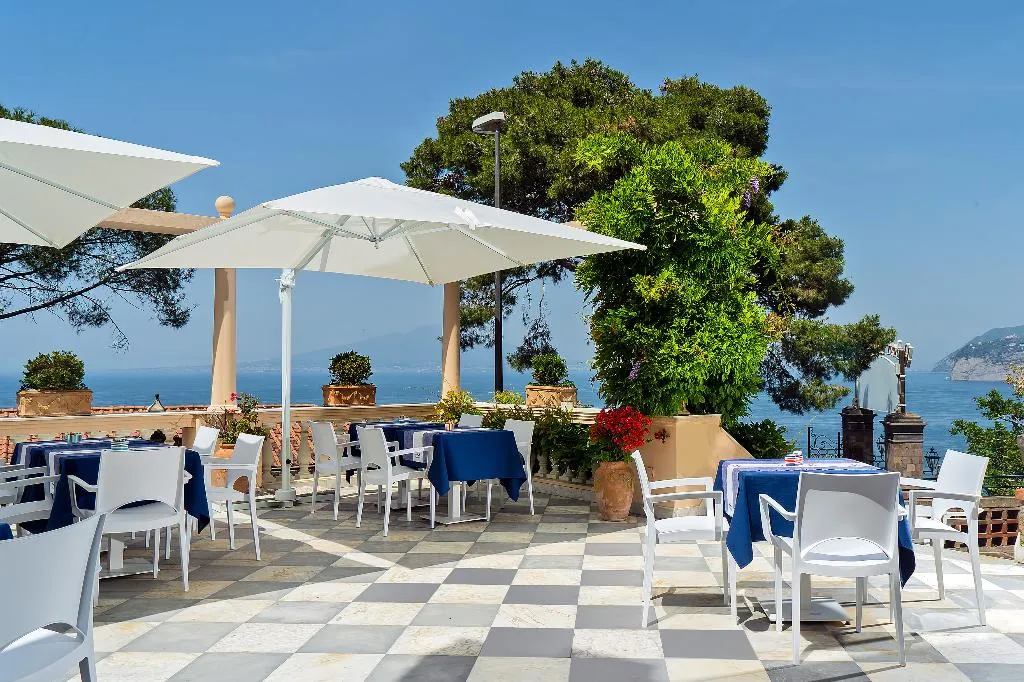 Terrace, Hotel Miramare, Naples