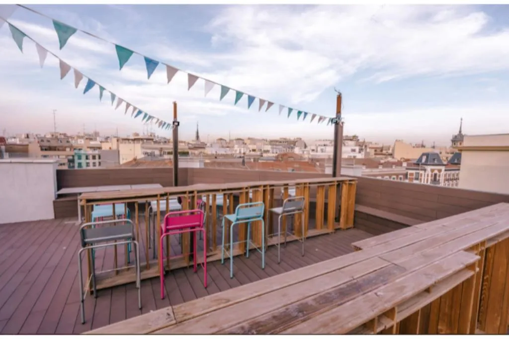 Terrace, Safestay Madrid, Madrid
