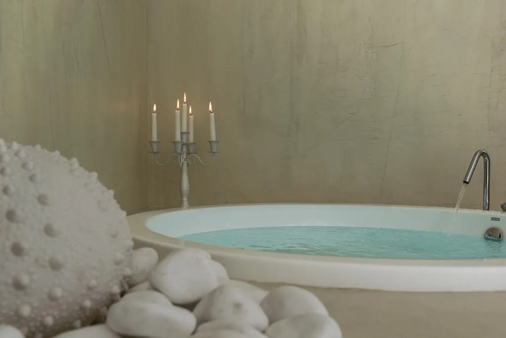 SUITE WITH PRIVATE POOL Room, Mythical Blue Luxury Suites, Santorini
