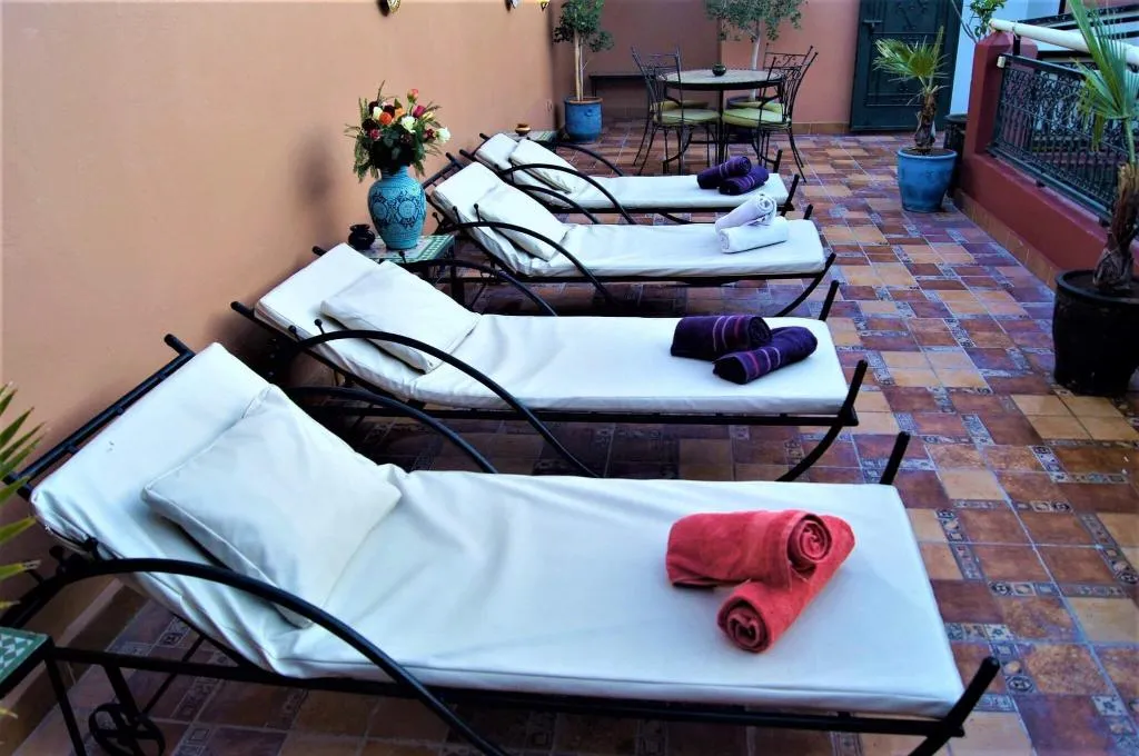 Terrace, Riad Errabii, Marrakech