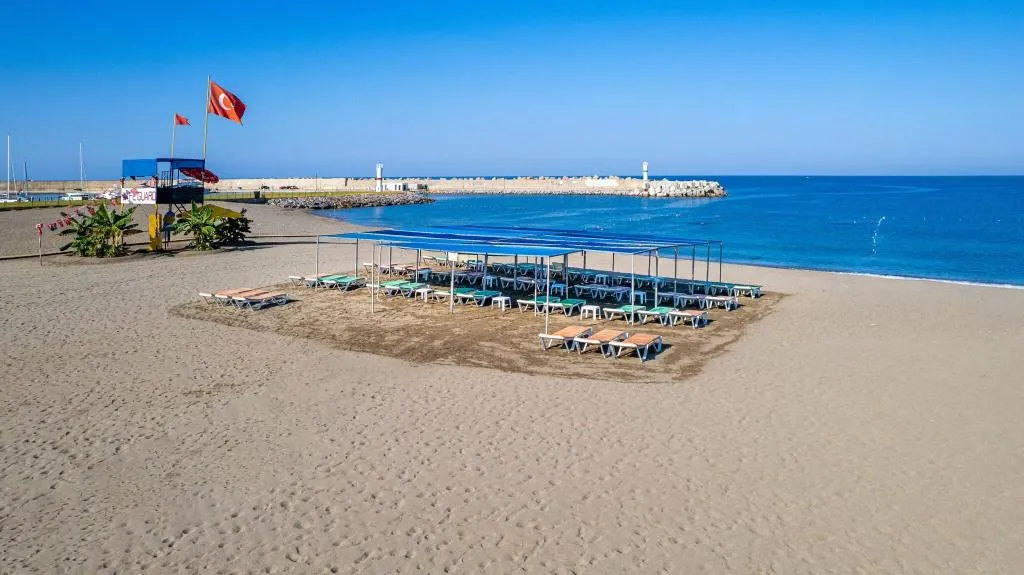 Beach, Selinus Beach Club Hotel, Antalya