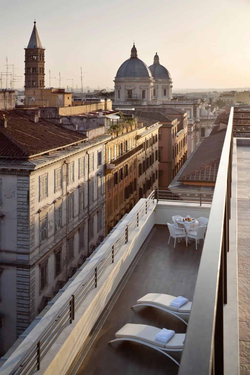 Terrace, UNA HOTELS Decò Roma, Rome