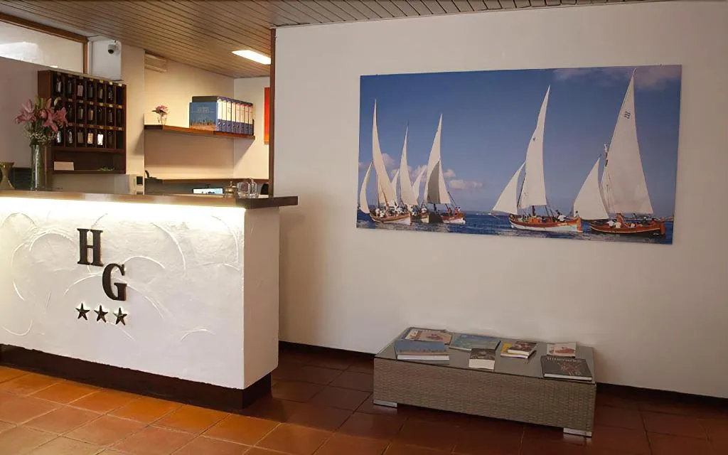 Lobby, Hotel Garibaldi, Olbia
