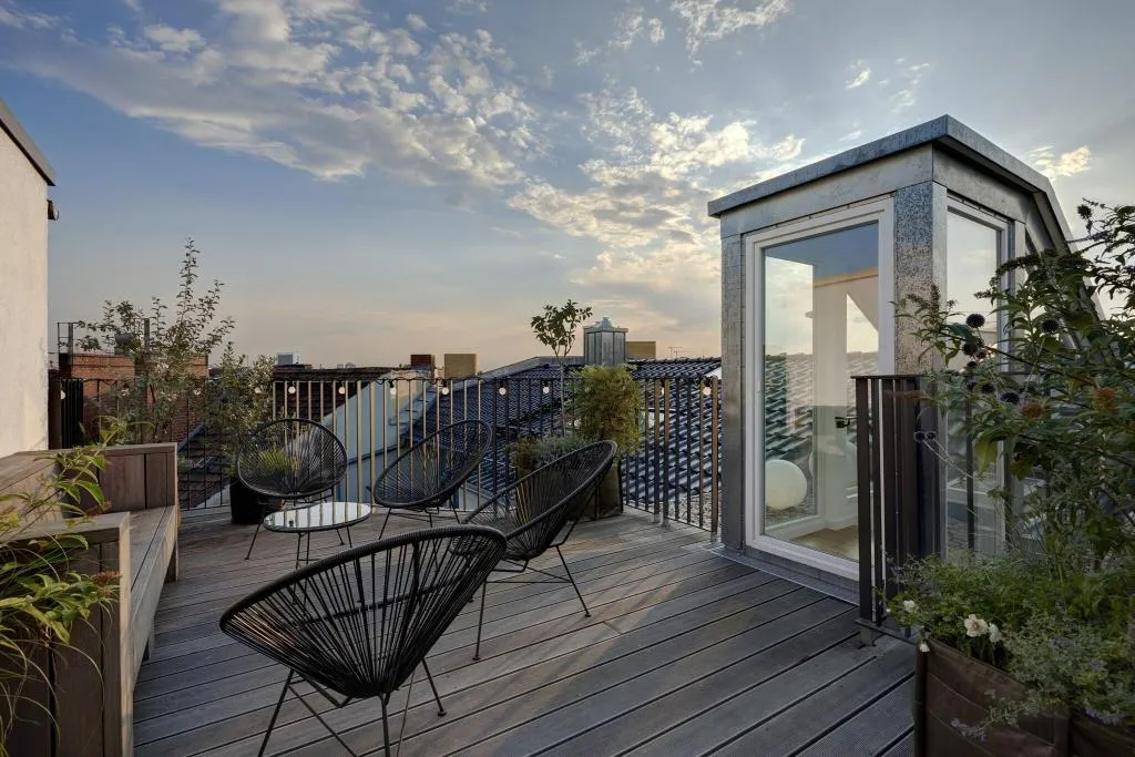 Terrace, Berlin Gorki Apartments, Berlin