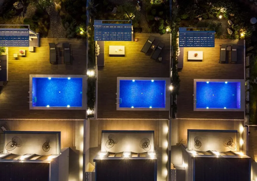 VILLA THREE BEDROOMS TWO BATHROOMS Room, Soleado Luxury Villas, Halkidiki