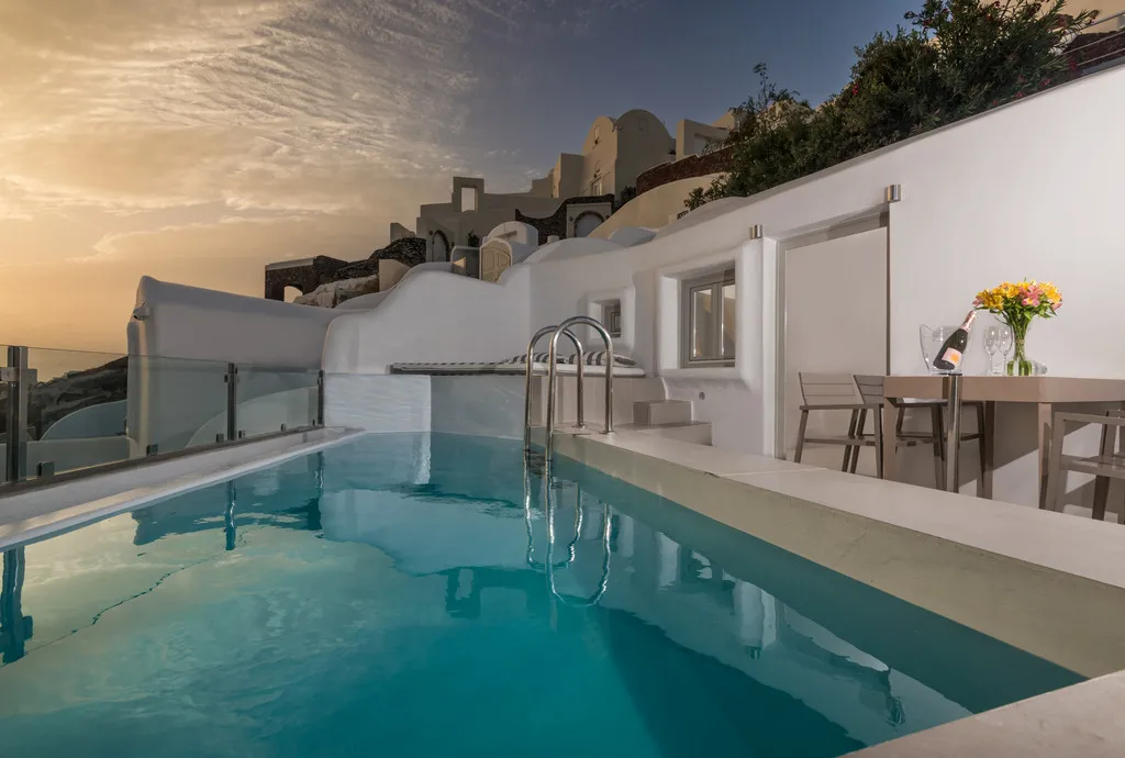 Pool, Elite Luxury Suites, Santorini