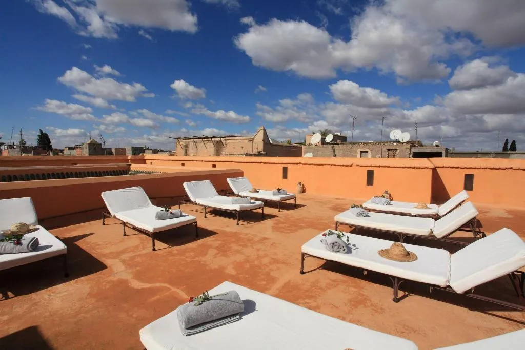 Terrace, Riad Al Jazira, Marrakech