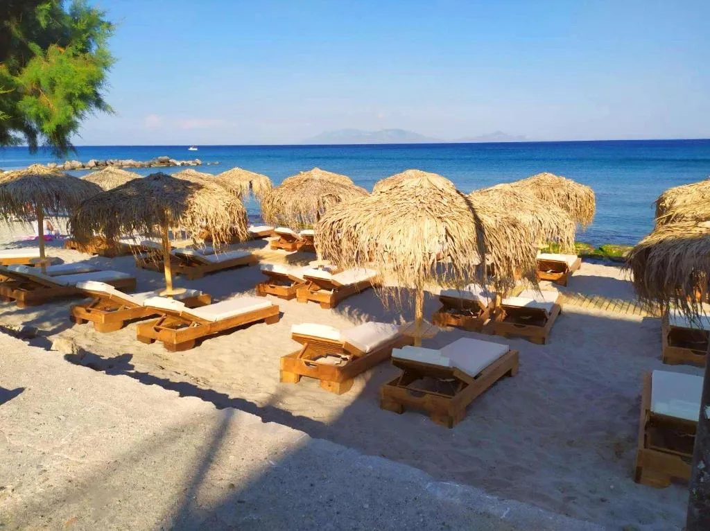 Beach, Cabana Blu Hotel & Suites, Kos
