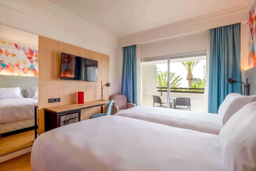 Double or Twin SIDE SEA VIEW Room, Allegro Agadir, Agadir