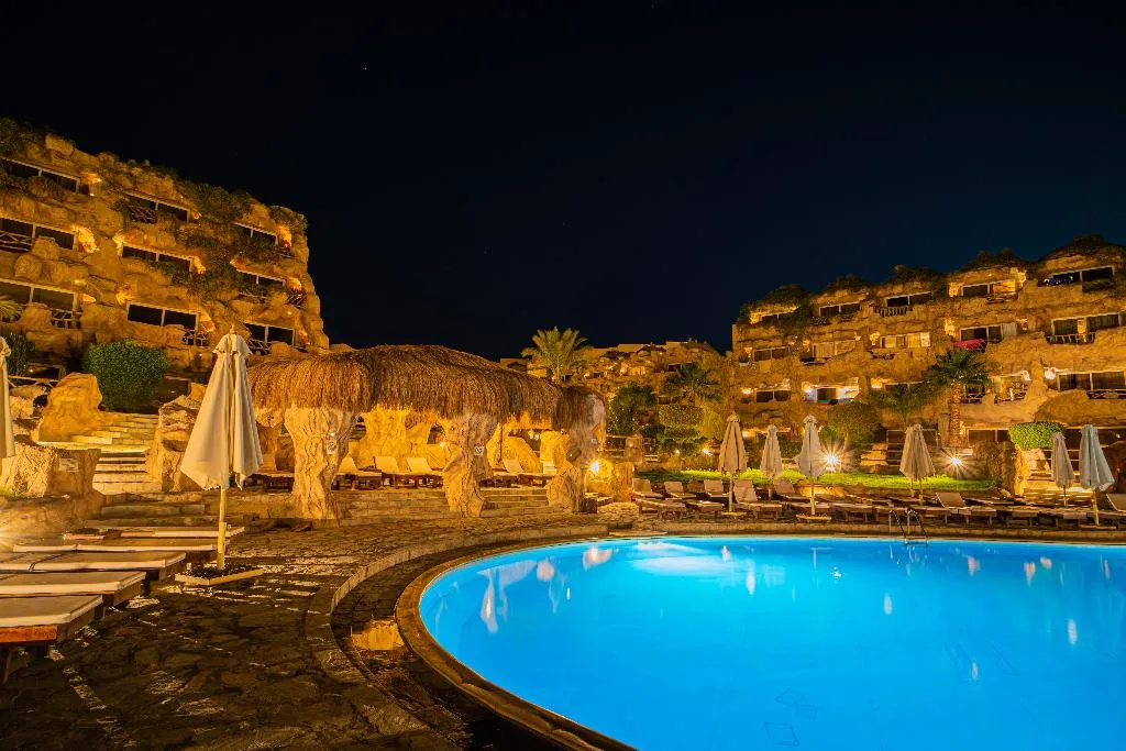 General view, Caves Beach Resort Hurghada, Red Sea Riviera