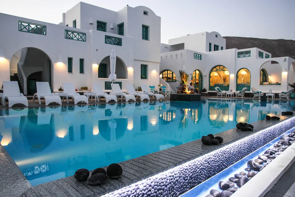 General view, Anastasia Princess Luxury Beach Residence, Santorini