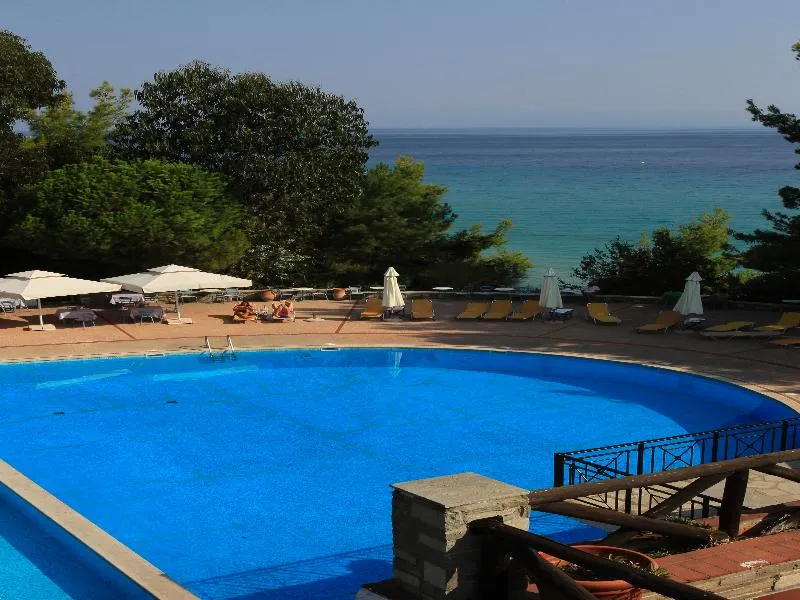 Terrace, Canvas by Mitsis Alexander the Great, Halkidiki