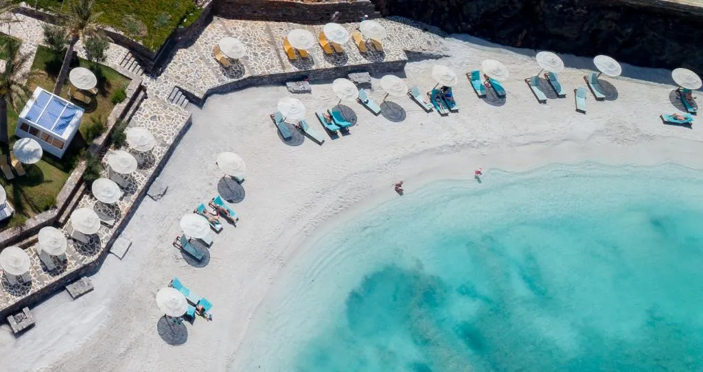 Beach, Minos Imperial Luxury Beach Resort Milatos, Crete