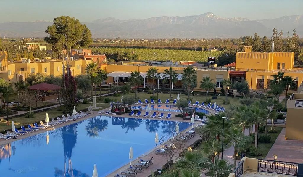 General view, El Olivar Palace, Marrakech