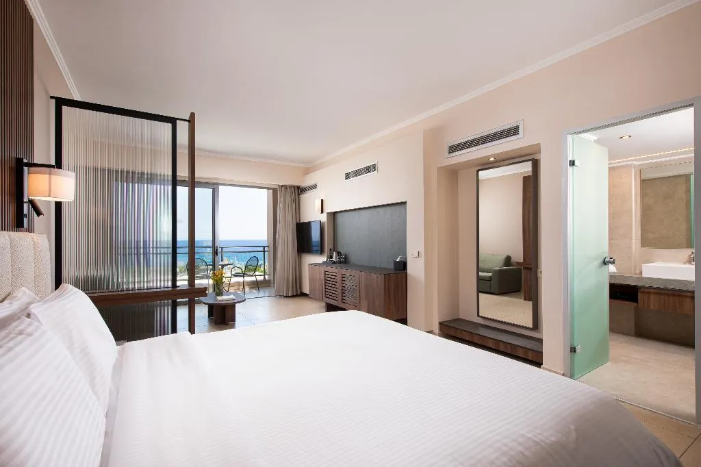 JUNIOR SUITE SEA VIEW Room, Kresten Royal Euphoria Resort, Rhodes