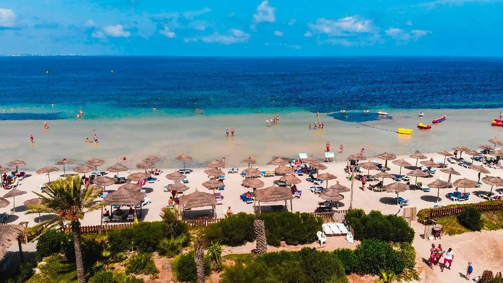 Terrace, Skanes Serail and Aquapark, Tunisia