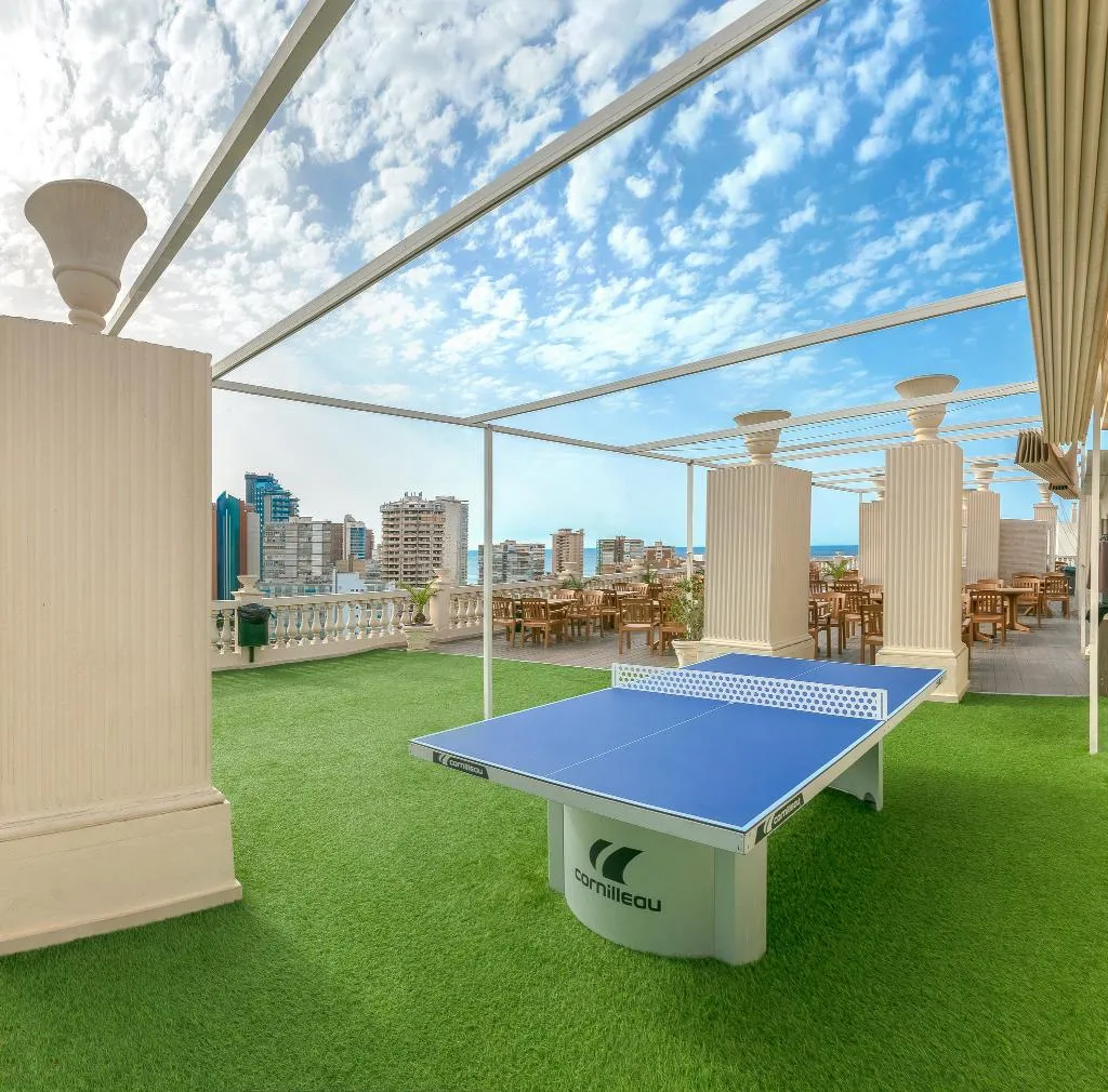 Terrace, Magic Cristal Park Hotel, Costa Blanca