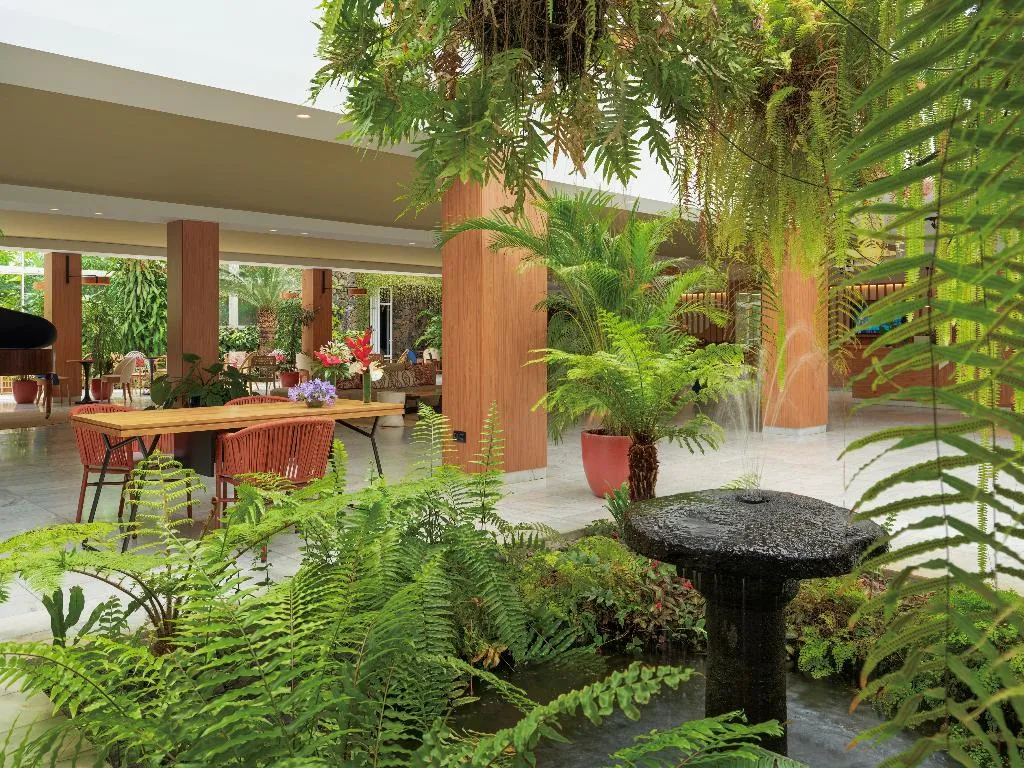Lobby, Hacienda San Jorge, La Palma