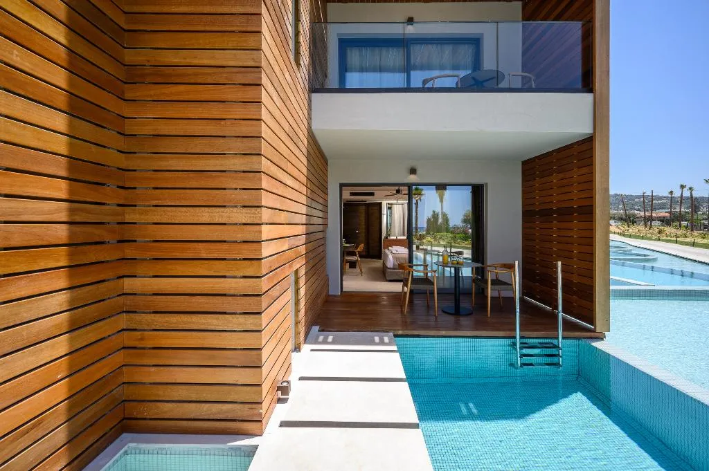 DOUBLE DELUXE WITH PRIVATE POOL Room, Nalu Resort And Spa, Crete