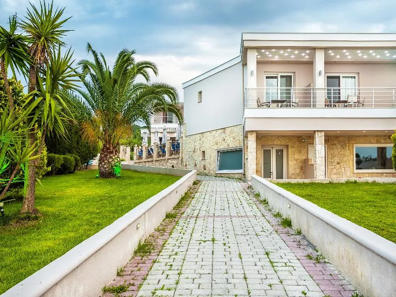 Terrace, Anna Hotel, Halkidiki